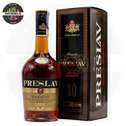 Бренди Preslav XO Special Reserve 10 Years Old 700ml 42%